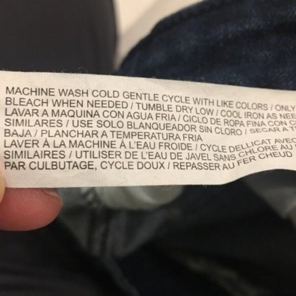 Eloquii High Rise Assymetrical Hem Jeans Women's Size 22 Medium Dark Wash Flatte - Picture 6 of 12